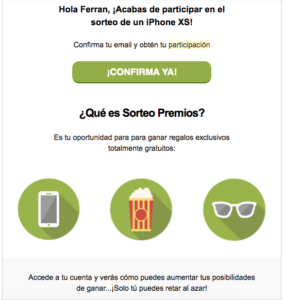 confirma tu participación